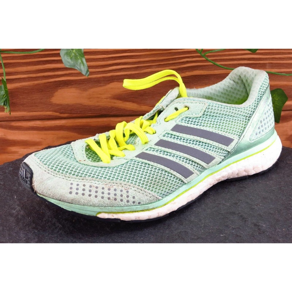 adidas Women Size 6 M Shoes Seafoam Green‎ Running Mesh 1116552119